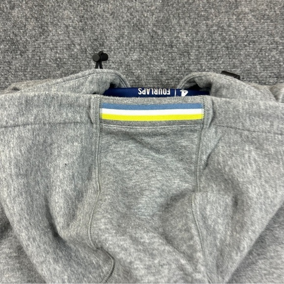 FOURLAPS X PELOTON Men’s Rush Hoodie Grey Zip Up Sweatshirt size: Medium - Picture 4 of 11